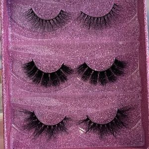 three pair lash book